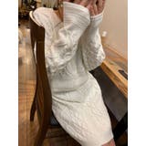 エレガントなケーブル柄ニットセットアップ カーディガン&ミニスカートセット | LETee | 詳細画像1