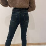 裏起毛デニムカットオフスキニーパンツ | LETee | 詳細画像14