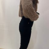 裏起毛デニムカットオフスキニーパンツ | LETee | 詳細画像4