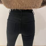 裏起毛デニムカットオフスキニーパンツ | LETee | 詳細画像6