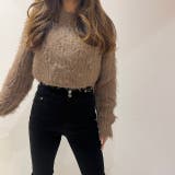 裏起毛デニムカットオフスキニーパンツ | LETee | 詳細画像8