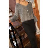 GREY | 【着回し力抜群！】可愛くもエレガントにも♪ シャギーVカーディガン 肌触り良く着… | LETee