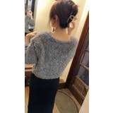 【着回し力抜群！】可愛くもエレガントにも♪ シャギーVカーディガン 肌触り良く着… | LETee | 詳細画像16 