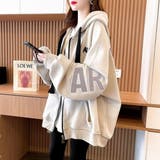 L.BEIGE | BIGロゴZIPパーカー | LETee