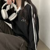 ワッフル袖ラインスキッパートップス | LETee | 詳細画像15