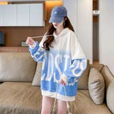 BIGロゴグラデーションプリントプルパーカー | LETee | 詳細画像11