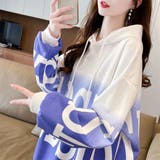 BIGロゴグラデーションプリントプルパーカー | LETee | 詳細画像17