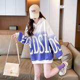 BIGロゴグラデーションプリントプルパーカー | LETee | 詳細画像18