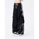 【残りわずか】【大人気!】ワイドレッグパンツ/足長効果◎股下長め◎ポケット有 | LETee | 詳細画像2