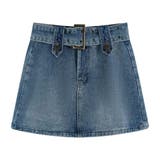 デニム/インナーショートパンツミニスカート | LETee | 詳細画像8