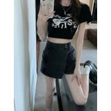 ラップデニムショートパンツ/サイドポケット | LETee | 詳細画像5