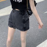 ラップデニムショートパンツ/サイドポケット | LETee | 詳細画像6
