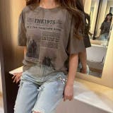 BROWN | ボックスフォトプリントロゴTシャツ | LETee