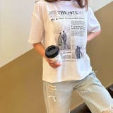 ボックスフォトプリントロゴTシャツ | LETee | 詳細画像3