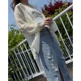 インナー付きシャツセット/アンサンブル/ロゴプリントタンクトップ付き | LETee | 詳細画像5