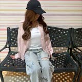 PINK | シフォンシャツ キャミ付き | LETee