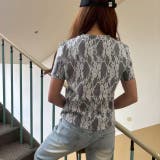 レースドッキングTシャツ | LETee | 詳細画像26