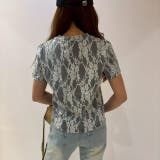 レースドッキングTシャツ | LETee | 詳細画像30