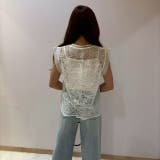 総レースプルオーバー キャミソール付き | LETee | 詳細画像8 