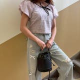 パフスリーブ半袖ショート丈トップス ぽわん袖が可愛い♪ | LETee | 詳細画像9