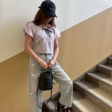 パフスリーブ半袖ショート丈トップス ぽわん袖が可愛い♪ | LETee | 詳細画像10