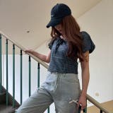 パフスリーブ半袖ショート丈トップス ぽわん袖が可愛い♪ | LETee | 詳細画像16