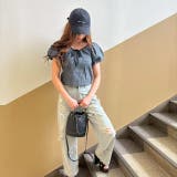 パフスリーブ半袖ショート丈トップス ぽわん袖が可愛い♪ | LETee | 詳細画像17