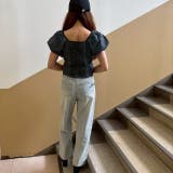 パフスリーブ半袖ショート丈トップス ぽわん袖が可愛い♪ | LETee | 詳細画像20