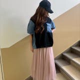 サイド切り替え&袖&ポケット デニムドッキングTシャツ | LETee | 詳細画像15