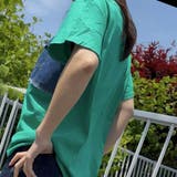 デニムドッキング配色トップス | LETee | 詳細画像8