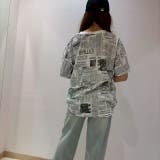 英字プリントTシャツ こなれ感あるゆったりシルエット♪ | LETee | 詳細画像7