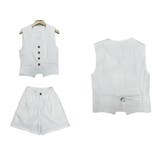 WHITE | ベスト&ショートパンツ セットアップ | LETee