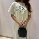 裾レース半袖ロゴプルオーバー&ロングスカート セットアップ | LETee | 詳細画像6