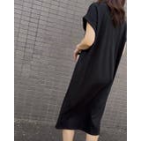 シシュウロゴカットソーワンピース/ビッグシルエット | LETee | 詳細画像8 