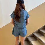 シャツジャケット&ショートパンツセットアップ | LETee | 詳細画像11