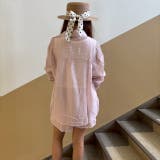 透け感が夏らしい♪長袖シャツ＆ポケット付きショートパンツ＆タンクトップ セットア… | LETee | 詳細画像19 