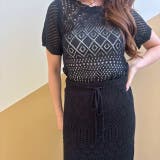 透かし編みプルオーバー＆ロングスカート セットアップ | LETee | 詳細画像15 