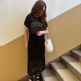 透かし編みプルオーバー＆ロングスカート セットアップ | LETee | 詳細画像17 