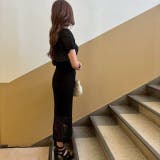 透かし編みプルオーバー＆ロングスカート セットアップ | LETee | 詳細画像20 