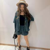 BLUE | デニムサマージャケット&ショートパンツ セットアップ | LETee