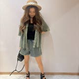 デニムサマージャケット&ショートパンツ セットアップ | LETee | 詳細画像2