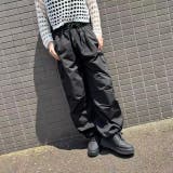 BLACK | カーゴタイプリラックスパンツ | LETee