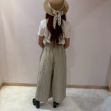 ワイドレッグパンツ ワイドパンツ ポケット付 | LETee | 詳細画像18
