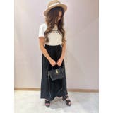 BLACK | ワイドレッグパンツ ワイドパンツ ポケット付 | LETee