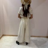ワイドレッグパンツ ワイドパンツ ポケット付 | LETee | 詳細画像7