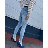 ダメージスキニーデニムパンツ | LETee | 詳細画像10