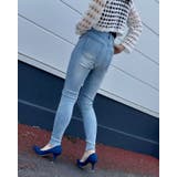 ダメージスキニーデニムパンツ | LETee | 詳細画像11
