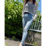 ダメージスキニーデニムパンツ | LETee | 詳細画像7