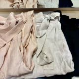 同素材ウエストベルトデザイン 涼しげなタック入りワイドパンツ | LETee | 詳細画像21
