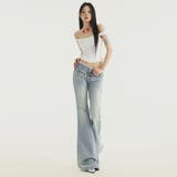 デニムパンツ フレア ブーツカット | LETee | 詳細画像3